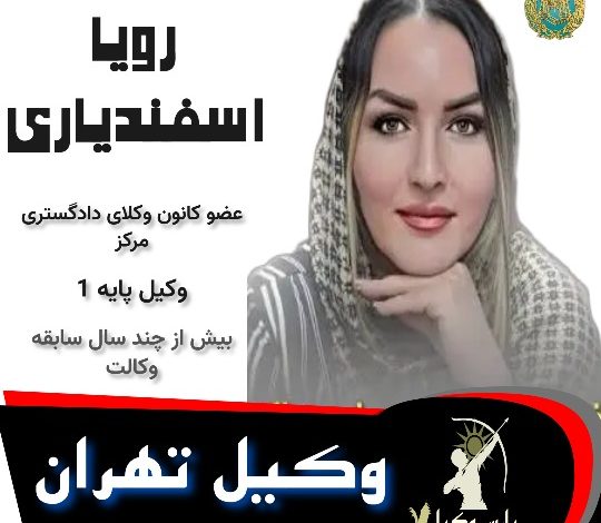 رویا اسفندیاری وکیل