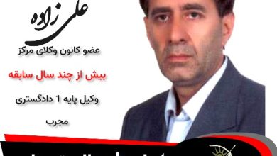 دکتر صمد علی زاده وکیل تهران