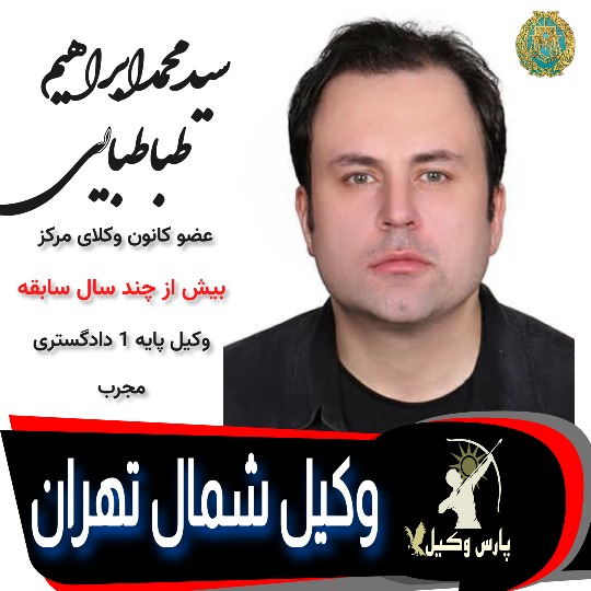 سیدمحمدابراهیم طباطبایی وکیل تهران